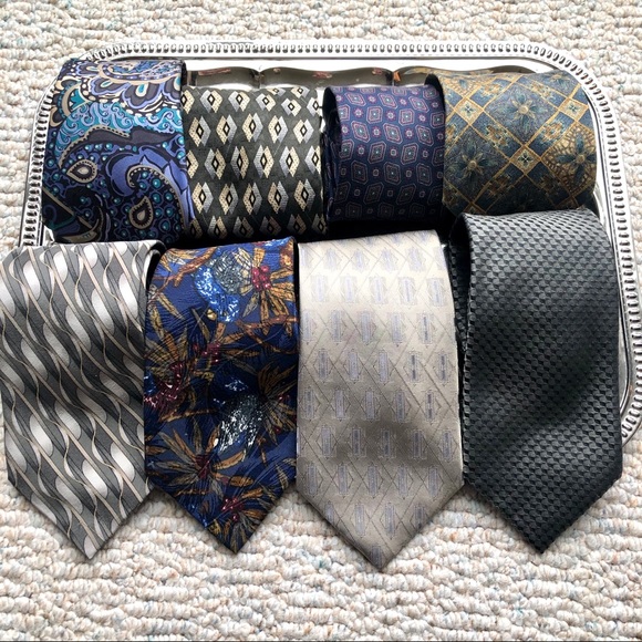 Other - Lot of 8 Men's Neck Ties EUC